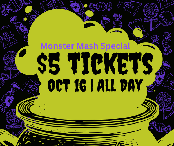 $5 Ticket (October 16th Only)