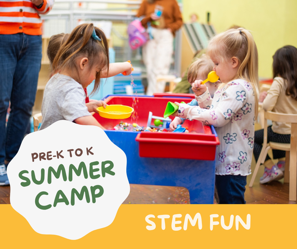 June: Pre-K to K Summer STEM Camp