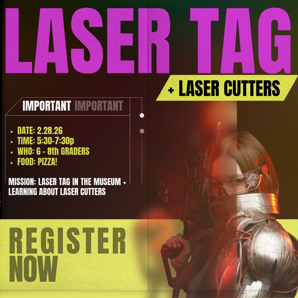 Tech Night: Laser Tag + Laser Cutter
