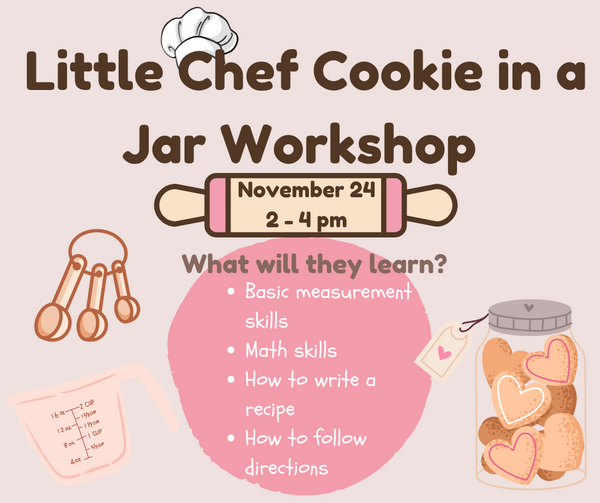 Little Chef Cookie in a Jar Measurement Workshop